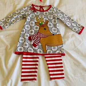 Toddler Christmas 2 piece set